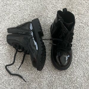 Old Navy Girls Black Boots